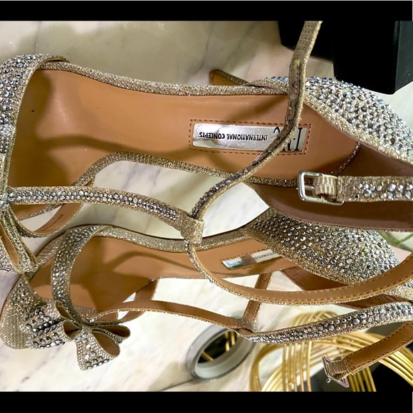 Rhinestones, Silver, Heels. - Picture 3 of 4